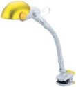 TWINBIRD クリップ式電球型インバータ蛍光灯 スケルトンイエロー LK-H138SY