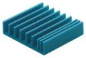 W2(ダブルツー) SQUARE TIDY シリコン製小物置き ターコイズ W2-ST10TU