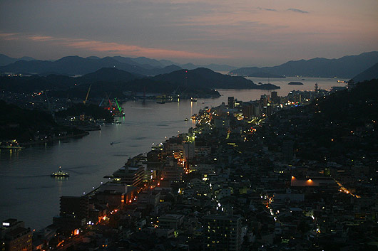 尾道海峡 夜景
