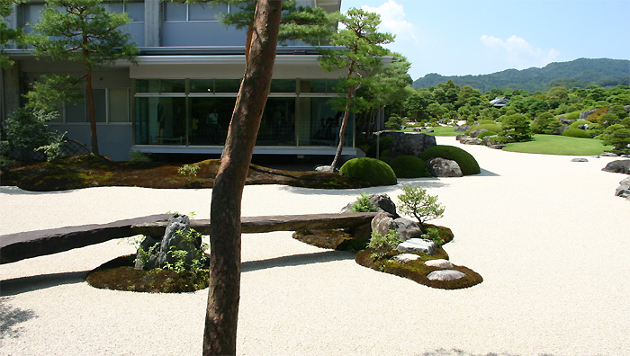 足立美術館 庭園写真