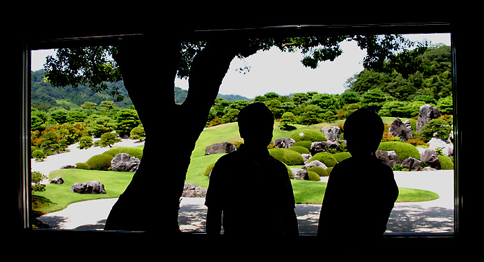 足立美術館 額縁庭園